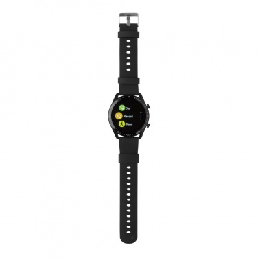 Logotrade promotional gift picture of: RCS recycled TPU Fit Watch round