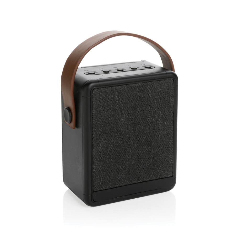 Logotrade advertising product image of: Skywave RCS recycled plastic solar speaker 12W
