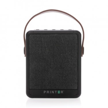 Logotrade promotional giveaway image of: Skywave RCS recycled plastic solar speaker 12W