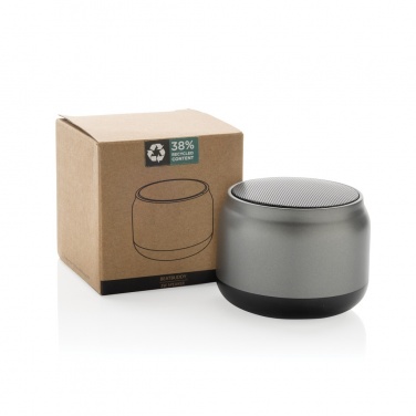 Logo trade promotional gifts picture of: BeatBuddy recycled plastic 3W speaker