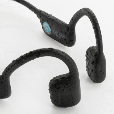 Logo trade promotional product photo of: Urban Vitamin Glendale RCS rplastic air conductive headphone