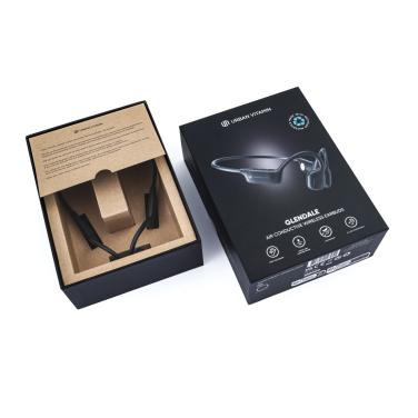Logo trade corporate gifts image of: Urban Vitamin Glendale RCS rplastic air conductive headphone