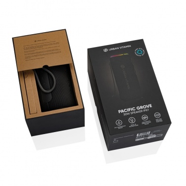 Logo trade promotional items picture of: Urban Vitamin Pacific Grove RCS rplastic 30W speaker IPX7
