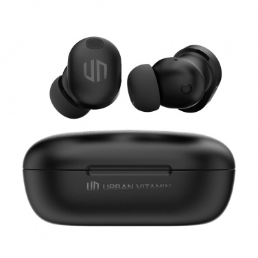 Logotrade promotional item image of: Lakewood RCS recycled and repairable wireless earbuds