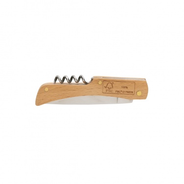Logotrade promotional giveaways photo of: Wooden knife with bottle opener