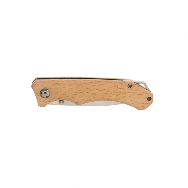 Logo trade promotional merchandise picture of: Wooden outdoor knife