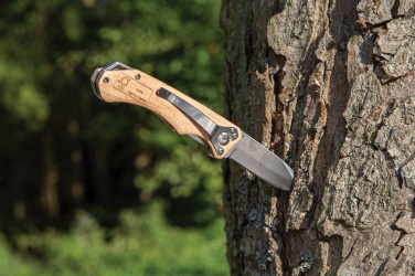 Logotrade promotional products photo of: Wooden outdoor knife