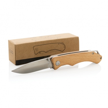 Logotrade promotional merchandise image of: Wooden outdoor knife