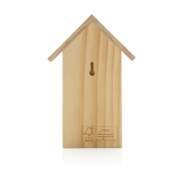 Logotrade promotional product image of: Wooden birdhouse