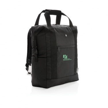 Logo trade promotional merchandise image of: Swiss Peak XXL cooler totepack PVC free