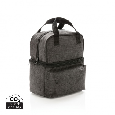 Logo trade promotional gifts picture of: Cooler bag with 2 insulated compartments