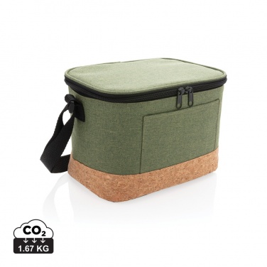 Logotrade corporate gift picture of: Two tone cooler bag with cork detail