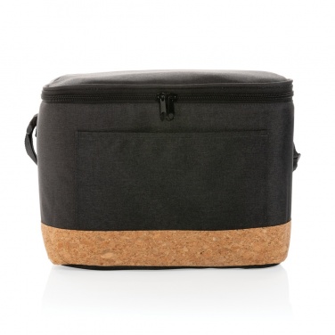 Logotrade business gift image of: Impact AWARE™ XL RPET two tone cooler bag with cork detail