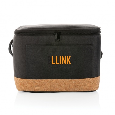 Logotrade promotional product image of: Impact AWARE™ XL RPET two tone cooler bag with cork detail