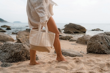 Logotrade promotional giveaway picture of: Impact Aware™ 285 gsm rcanvas cooler bag undyed