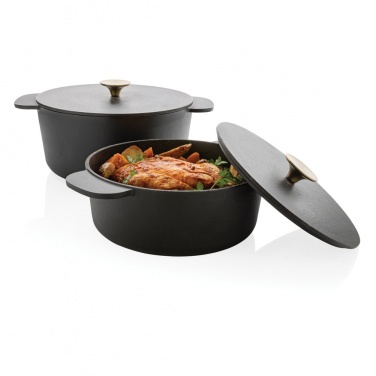 Logo trade corporate gifts picture of: Ukiyo cast iron pan medium
