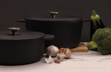 Logo trade promotional product photo of: Ukiyo cast iron pan medium