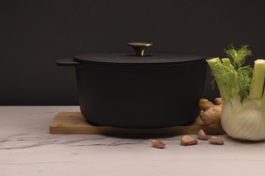 Logo trade promotional merchandise image of: Ukiyo cast iron pan large