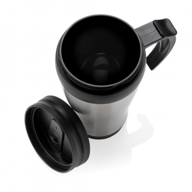 Logo trade promotional giveaways image of: Stainless steel mug