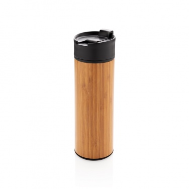 Logotrade corporate gift image of: Bogota vacuum bamboo coffee mug
