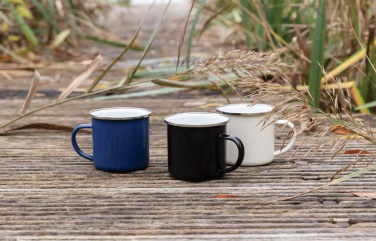 Logo trade promotional products image of: Vintage enamel mug