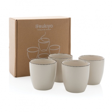 Logo trade business gifts image of: Ukiyo 4pcs drinkware set