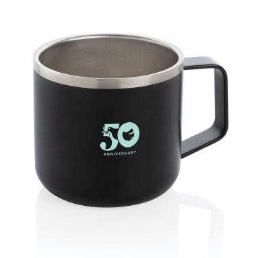Logo trade corporate gifts image of: Stainless steel camp mug