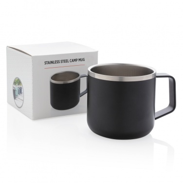 Logo trade promotional merchandise photo of: Stainless steel camp mug