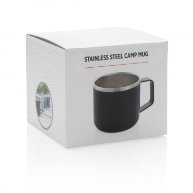 Logotrade promotional item image of: Stainless steel camp mug