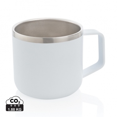 Logo trade promotional gifts image of: Stainless steel camp mug