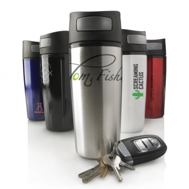 Logo trade promotional gifts image of: Auto leak proof tumbler