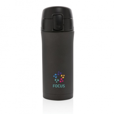 Logotrade promotional merchandise image of: Metallic easy lock vacuum mug