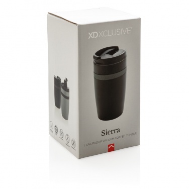 Logo trade advertising products picture of: Sierra leak proof vacuum coffee tumbler
