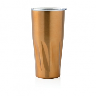 Logo trade promotional items image of: Copper vacuum insulated tumbler