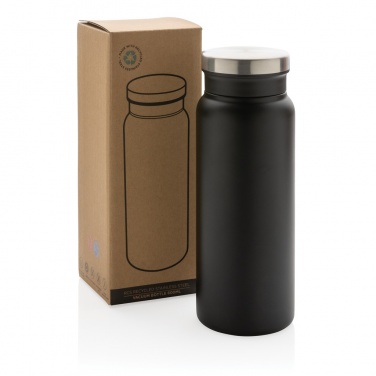 Logotrade promotional items photo of: RCS Recycled stainless steel vacuum bottle 600ML