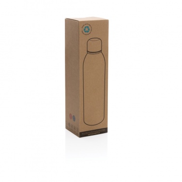 Logotrade business gift image of: RCS Recycled stainless steel vacuum bottle 500ML