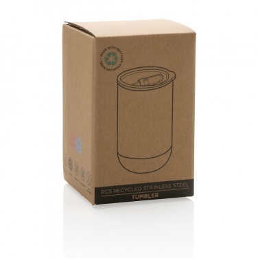 Logo trade promotional items picture of: RCS recycled stainless steel tumbler