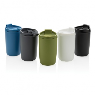 Logo trade promotional items image of: GRS Recycled PP tumbler with flip lid