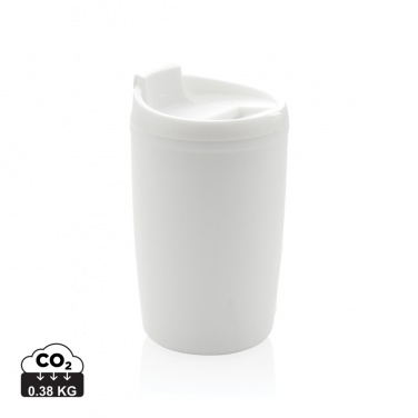 Logotrade promotional gift picture of: GRS Recycled PP tumbler with flip lid