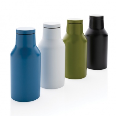 Logo trade promotional item photo of: RCS Recycled stainless steel compact bottle