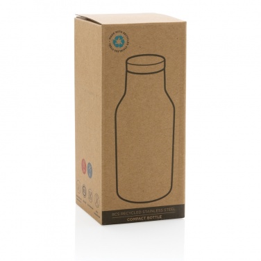 Logotrade promotional product image of: RCS Recycled stainless steel compact bottle
