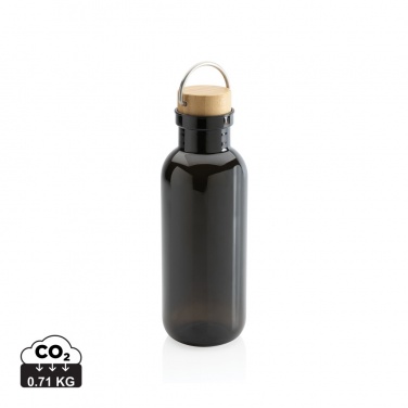 Logotrade advertising product image of: RCS RPET bottle with bamboo lid and handle