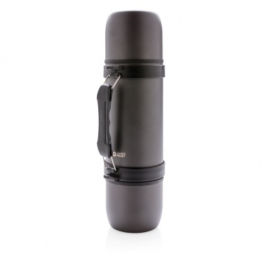 Logo trade advertising product photo of: Vacuum flask with 2 cups