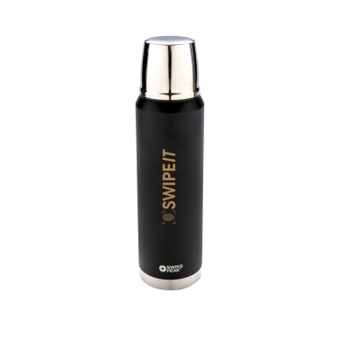 Logo trade advertising products image of: Swiss Peak Elite 1L copper vacuum flask