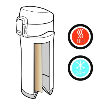 Logotrade promotional merchandise picture of: Swiss Peak Elite copper vacuum mug