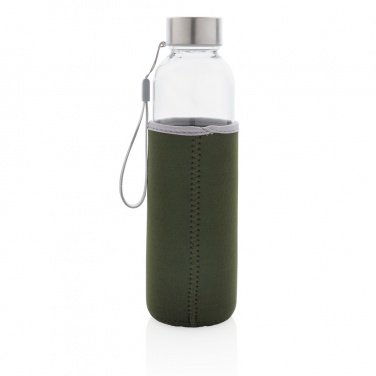 Logotrade corporate gift image of: Glass bottle with neoprene sleeve