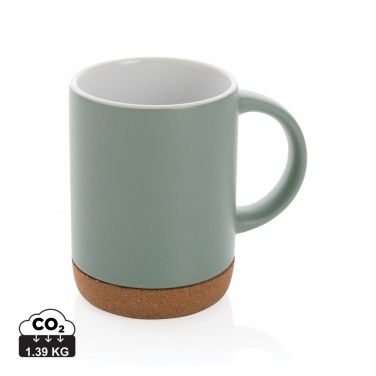 Logo trade promotional products picture of: Ceramic mug with cork base 280ml