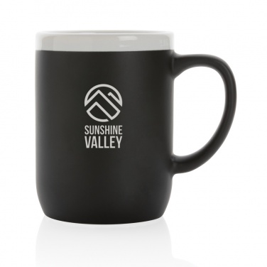 Logotrade business gifts photo of: Ceramic mug with white rim 300ml