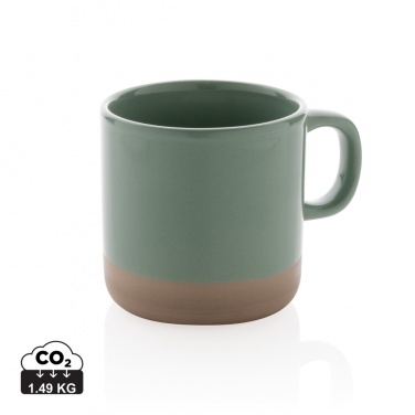 Logotrade promotional item picture of: Glazed ceramic mug 360ml