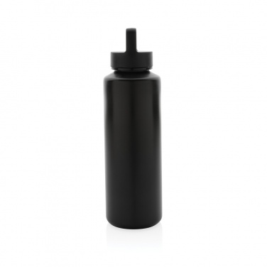 Logo trade promotional merchandise photo of: RCS certified recycled PP water bottle with handle